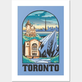 Toronto City Canada Landscape Posters and Art